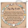 imageTONY ampamp SANDY Bestie Gifts for Women Best Friend Birthday Gifts Friendship Gifts for Women Dainty Bracelets for Women Best Friend Bestie Soul Sister BFFAmazonite