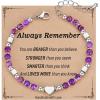 imageTONY ampamp SANDY Dainty Gemstone Bracelets for Teen Girls  Sweet Gifts for Kids Daughter Granddaughter Niece Sister on Birthday Graduation Valentines Christmas Easter Stocking StuffersImperial Jasper