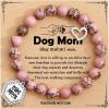 imageTONY ampamp SANDY Dog Mom Bracelets  Unique Gifts for Women  Birthday Mothers Day Christmas  Small Gifts for New Puppy Owners  Fur Mama PresentsRhodonite