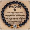 imageTONY ampamp SANDY First Time Dad Gifts New Father to be New Dad Gifts for Men Daddy to be Bracelet Birthday Christmas Stocking Stuffers for DaddyDad to be