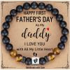 imageTONY ampamp SANDY First Time Dad Gifts New Father to be New Dad Gifts for Men Daddy to be Bracelet Birthday Christmas Stocking Stuffers for DaddyFirst Fathers Day As My Daddy  B