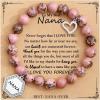 imageTONY ampamp SANDY Unique Gifts for Women Mom Daughter Wife Friends Sister Aunt Grandma  Beaded Bracelets for Women Teen Girls Jewelry on Birthday Christmas Graduation EasterNana