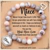 imageTONY ampamp SANDY Unique Gifts for Women Mom Daughter Wife Friends Sister Aunt Grandma  Beaded Bracelets for Women Teen Girls Jewelry on Birthday Christmas Graduation EasterNiece