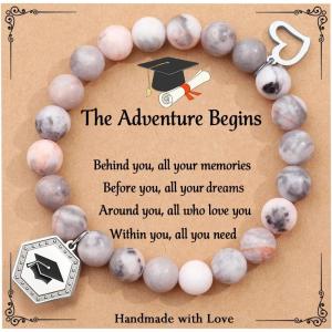 imageTONY ampamp SANDY 2024 Graduation Gifts for Her Inspirational Bracelet Graduation Gifts for Girls High School Middle College Graduate  With Graduation Box and Meaningful CardsBeaded bracelet