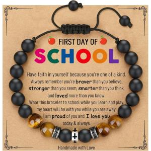 imageTONY ampamp SANDY 2025 Graduation Gifts for Him High School College Graduation Gifts for Men Cross Bracelet Son Grandson Nephew Friends With Grad Cap Box and Meaningful CardsBack to School