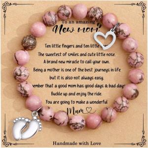 imageTONY ampamp SANDY Unique Gifts for Women Mom Daughter Wife Friends Sister Aunt Grandma  Beaded Bracelets for Women Teen Girls Jewelry on Birthday Christmas Graduation EasterNew Mom