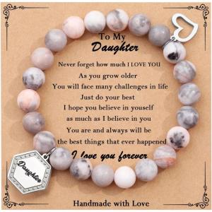 imageTONY ampamp SANDY Unique Gifts for Women Mom Daughter Wife Friends Sister Aunt Grandma  Beaded Bracelets for Women Teen Girls Jewelry on Birthday Christmas Graduation EasterDaughter