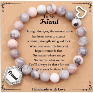 imageTONY ampamp SANDY Unique Gifts for Women Mom Daughter Wife Friends Sister Aunt Grandma  Beaded Bracelets for Women Teen Girls Jewelry on Birthday Christmas Graduation EasterA  Friend