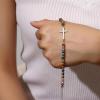 imageTONY ampamp SANDY Cross Bracelet for Women Christian Gifts for Women Confirmation Baptism Easter Gifts Unique Gift for Friends Daughter Mom Sister in Christ Niece on Birthday ChristmasHappy 11th