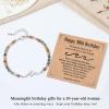 imageTONY ampamp SANDY Friend Gifts for Women Sister Gift Friendship Bracelets Wave Bracelet Best Friend Birthday Gifts for Women Bestie Bracelets Christmas Stocking Stuffers for WomanHappy 30th