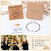 imageTONY ampamp SANDY Friend Gifts for Women Sister Gift Friendship Bracelets Wave Bracelet Best Friend Birthday Gifts for Women Bestie Bracelets Christmas Stocking Stuffers for WomanHappy 50th