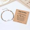 imageTONY ampamp SANDY Friend Gifts for Women Sister Gift Friendship Bracelets Wave Bracelet Best Friend Birthday Gifts for Women Bestie Bracelets Christmas Stocking Stuffers for WomanHappy Birthday