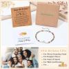 imageTONY ampamp SANDY Friend Gifts for Women Sister Gift Friendship Bracelets Wave Bracelet Best Friend Birthday Gifts for Women Bestie Bracelets Christmas Stocking Stuffers for WomanHappy 60th