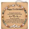 imageTONY ampamp SANDY Friend Gifts for Women Sister Gift Friendship Bracelets Wave Bracelet Best Friend Birthday Gifts for Women Bestie Bracelets Christmas Stocking Stuffers for WomanHappy 21st