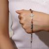 imageTONY ampamp SANDY Cross Bracelet for Women Christian Gifts for Women Confirmation Baptism Easter Gifts Unique Gift for Friends Daughter Mom Sister in Christ Niece on Birthday ChristmasHappy 30th