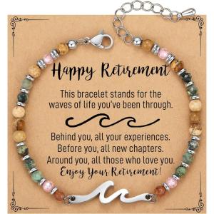 imageTONY ampamp SANDY Friend Gifts for Women Sister Gift Friendship Bracelets Wave Bracelet Best Friend Birthday Gifts for Women Bestie Bracelets Christmas Stocking Stuffers for WomanRetirement