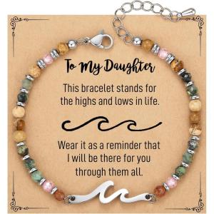 imageTONY ampamp SANDY Friend Gifts for Women Sister Gift Friendship Bracelets Wave Bracelet Best Friend Birthday Gifts for Women Bestie Bracelets Christmas Stocking Stuffers for WomanDaughter