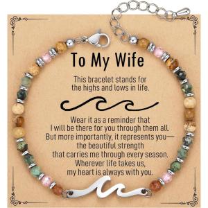 imageTONY ampamp SANDY Friend Gifts for Women Sister Gift Friendship Bracelets Wave Bracelet Best Friend Birthday Gifts for Women Bestie Bracelets Christmas Stocking Stuffers for WomanWife