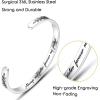 image:imageTONY amp SANDY Cuff Bracelets for Women Teen Girls Best Friend Sister Mom Daughter Granddaughter Easter Birthday Mothers Day Christmas Stocking Stuffers for Teen Girls Women Jewelry1  Sister Gifts  Always my sister forever my friend