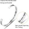 image:imageTONY amp SANDY Cuff Bracelets for Women Teen Girls Best Friend Sister Mom Daughter Granddaughter Easter Birthday Mothers Day Christmas Stocking Stuffers for Teen Girls Women Jewelry0  Friend Gifts  A  Id shank a btch for you right in the kidney