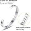 image:imageTONY amp SANDY Cuff Bracelets for Women Teen Girls Best Friend Sister Mom Daughter Granddaughter Easter Birthday Mothers Day Christmas Stocking Stuffers for Teen Girls Women Jewelry1  Mother Daughter Gift Mothers and daughters never truly part maybe in distance 
