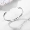 image:imageTONY amp SANDY Cuff Bracelets for Women Teen Girls Best Friend Sister Mom Daughter Granddaughter Easter Birthday Mothers Day Christmas Stocking Stuffers for Teen Girls Women Jewelry1  Mom Gifts  Remember I love you mom