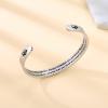 image:imageTONY amp SANDY Cuff Bracelets for Women Teen Girls Best Friend Sister Mom Daughter Granddaughter Easter Birthday Mothers Day Christmas Stocking Stuffers for Teen Girls Women Jewelry1  Granddaughter Gifts  To my granddaughter  always remember youre braver than you believe