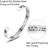 image:imageTONY amp SANDY Cuff Bracelets for Women Teen Girls Best Friend Sister Mom Daughter Granddaughter Easter Birthday Mothers Day Christmas Stocking Stuffers for Teen Girls Women Jewelry0  Friend Gifts To my best friend  because of you  I laugh a little harderI love you