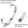 image:imageTONY amp SANDY Cuff Bracelets for Women Teen Girls Best Friend Sister Mom Daughter Granddaughter Easter Birthday Mothers Day Christmas Stocking Stuffers for Teen Girls Women Jewelry1  Granddaughter Gifts  To my granddaughter never forget that I love you
