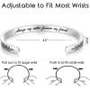 image:imageTONY amp SANDY Cuff Bracelets for Women Teen Girls Best Friend Sister Mom Daughter Granddaughter Easter Birthday Mothers Day Christmas Stocking Stuffers for Teen Girls Women Jewelry1  Sister Gifts  Always my sister forever my friend
