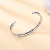 image:imageTONY amp SANDY Cuff Bracelets for Women Teen Girls Best Friend Sister Mom Daughter Granddaughter Easter Birthday Mothers Day Christmas Stocking Stuffers for Teen Girls Women Jewelry1  Christian Gifts  God is within her  she will not fall