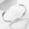 image:imageTONY amp SANDY Cuff Bracelets for Women Teen Girls Best Friend Sister Mom Daughter Granddaughter Easter Birthday Mothers Day Christmas Stocking Stuffers for Teen Girls Women Jewelry1  Sister Gifts  A sister is gods way of making sure we never walk alone