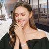 image:imageTONY amp SANDY Cuff Bracelets for Women Teen Girls Best Friend Sister Mom Daughter Granddaughter Easter Birthday Mothers Day Christmas Stocking Stuffers for Teen Girls Women Jewelry1  Daughter Gifts  To my daughter  never forget that I love youBe the woman I know you can be
