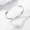 image:imageTONY amp SANDY Cuff Bracelets for Women Teen Girls Best Friend Sister Mom Daughter Granddaughter Easter Birthday Mothers Day Christmas Stocking Stuffers for Teen Girls Women Jewelry1  Beautiful girl you can do hard things