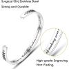 image:imageTONY amp SANDY Cuff Bracelets for Women Teen Girls Best Friend Sister Mom Daughter Granddaughter Easter Birthday Mothers Day Christmas Stocking Stuffers for Teen Girls Women Jewelry1  Sister Gifts  A sister is gods way of making sure we never walk alone