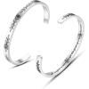 image:imageTONY amp SANDY Cuff Bracelets for Women Teen Girls Best Friend Sister Mom Daughter Granddaughter Easter Birthday Mothers Day Christmas Stocking Stuffers for Teen Girls Women Jewelry1  Daughter Gifts  A daughter is just a little girl who grows up to be your best friend