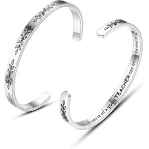 image:imageTONY amp SANDY Teacher Gifts Bracelet Thank You End Of Year Graduation amp Birthday Retirement Gifts in Bulk