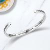image:imageTONY amp SANDY Inspirational Bracelets for Women Teen Girls Personalized Gifts for Daughter Granddaughter Mom Sister Friends Stainless Steel Engraved Cuff Birthday Easter ChristmasLeaf  You are loved you are valued you are beautiful
