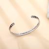 image:imageTONY amp SANDY Inspirational Bracelets for Women Teen Girls Personalized Gifts for Daughter Granddaughter Mom Sister Friends Stainless Steel Engraved Cuff Birthday Easter ChristmasA  Grandmother Granddaughter Gifts  The love between a grandmother and granddaughter is forever