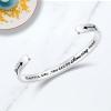 image:imageTONY amp SANDY Inspirational Bracelets for Women Teen Girls Personalized Gifts for Daughter Granddaughter Mom Sister Friends Stainless Steel Engraved Cuff Birthday Easter Christmas0  Beautiful girl  you can do amazing things
