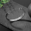 image:imageTONY amp SANDY Inspirational Bracelets for Women Teen Girls Personalized Gifts for Daughter Granddaughter Mom Sister Friends Stainless Steel Engraved Cuff Birthday Easter ChristmasA  Cousin Gifts  Sun  Moon  Cousins by blood sisters by heart friends by choice