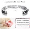 image:imageTONY amp SANDY Inspirational Bracelets for Women Teen Girls Personalized Gifts for Daughter Granddaughter Mom Sister Friends Stainless Steel Engraved Cuff Birthday Easter ChristmasA  Graduation Gifts  Sun  Moon  Behind you  all your memories Before you  all your dreams