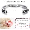image:imageTONY amp SANDY Inspirational Bracelets for Women Teen Girls Personalized Gifts for Daughter Granddaughter Mom Sister Friends Stainless Steel Engraved Cuff Birthday Easter ChristmasA  Bonus Daughter Gifts  Sun  Moon  I may not have given you the gift of life
