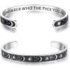A - Sun & Moon - Remember who the f you are bracelet