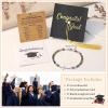 image:imageTONY amp SANDY Graduation Gifts for Her 2026 Graduation Decorations Cross Bracelets for Women Girls Middle High School College Graduates With Graduation Cap Box and Meaningful Cards5th Grade