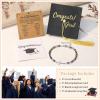 image:imageTONY amp SANDY Graduation Gifts for Her 2026 Graduation Decorations Cross Bracelets for Women Girls Middle High School College Graduates With Graduation Cap Box and Meaningful Cards8th Grade