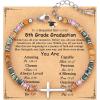image:imageTONY amp SANDY Graduation Gifts for Her 2026 Graduation Decorations Cross Bracelets for Women Girls Middle High School College Graduates With Graduation Cap Box and Meaningful Cards8th Grade